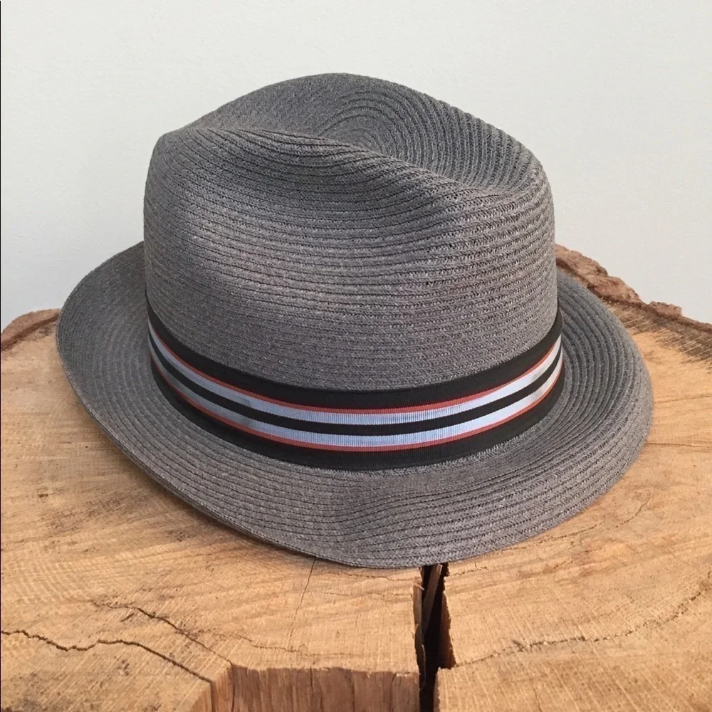 Vintage Fedora Hat Genuine Milan New Old Stock